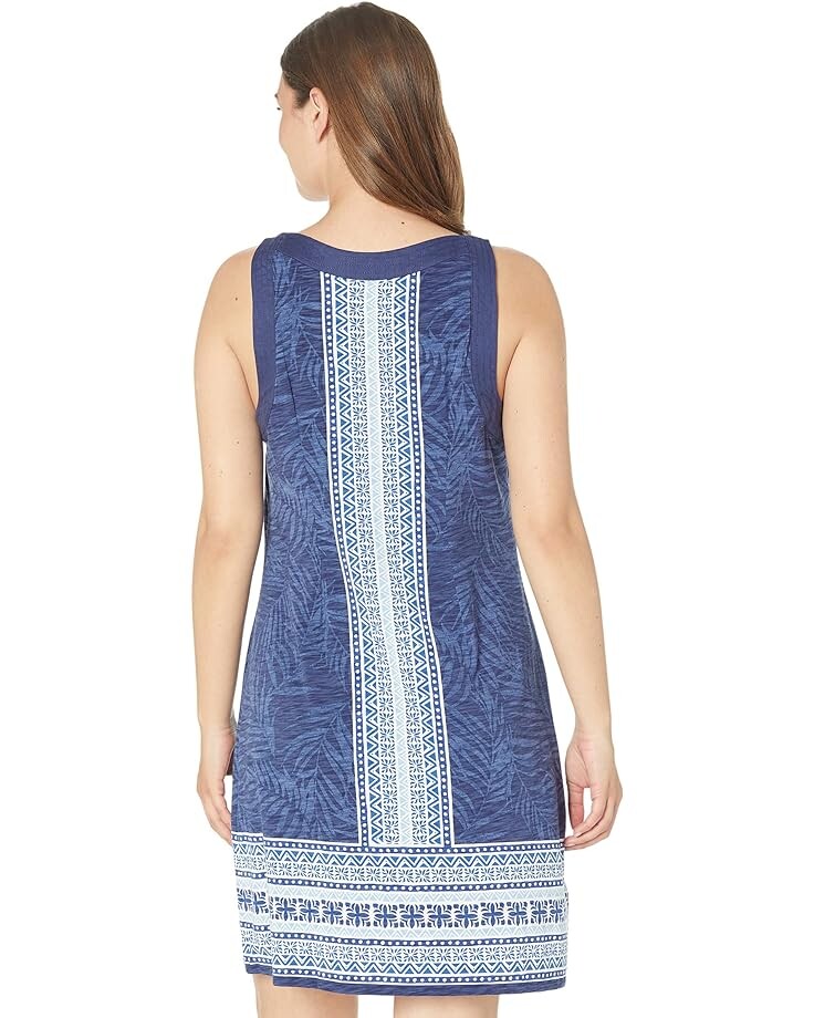 

Платье Tommy Bahama Kona Floral Stripe Dress Sleeveless, цвет Island Navy