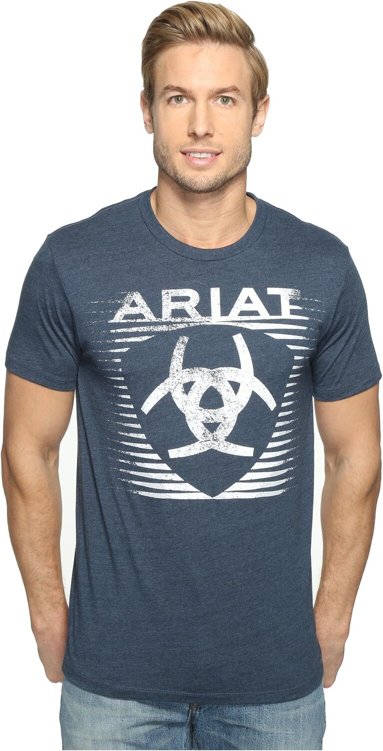 

Теневая футболка Ariat, цвет Navy Heather