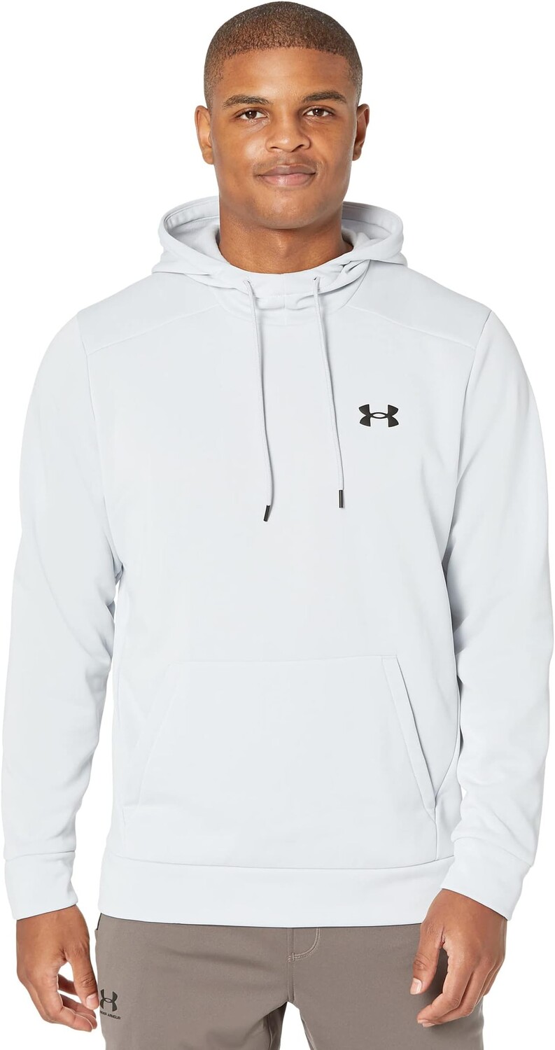 

Флисовая толстовка с капюшоном Armor Under Armour, цвет Halo Gray/Black
