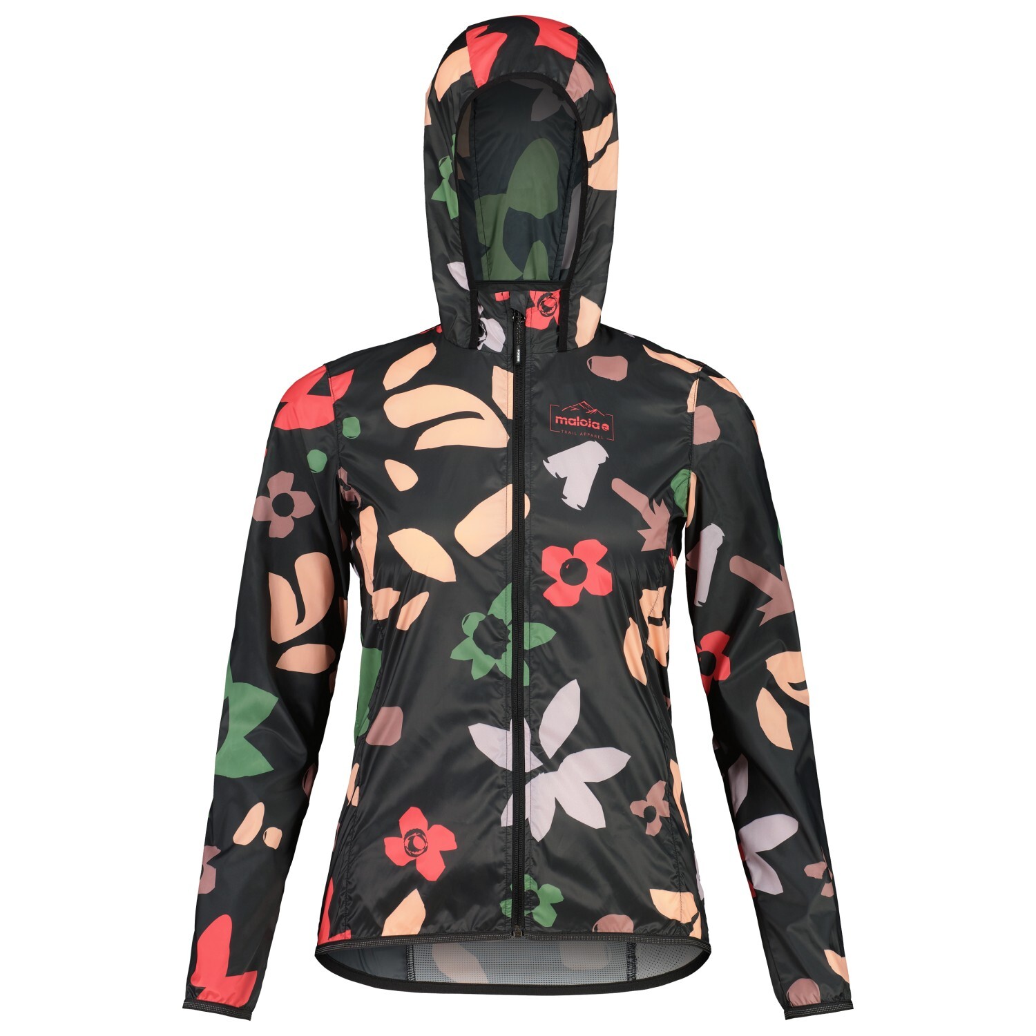 

Ветровка Maloja Women's NelkenwurzM, цвет Deep Black Sundry, Серый