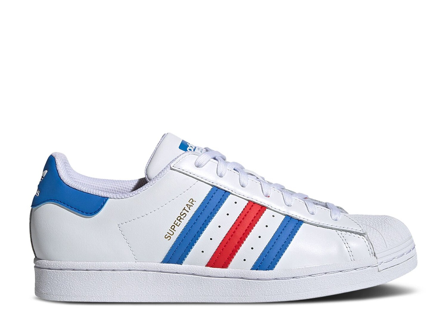 

Кроссовки adidas Superstar 'White True Blue Red', белый