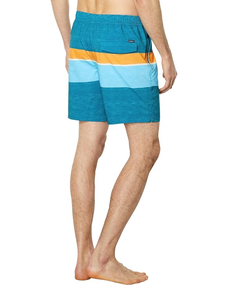 

Шорты для плавания O'Neill Hermosa Block 17" Volley Swim Shorts, цвет Bay Blue