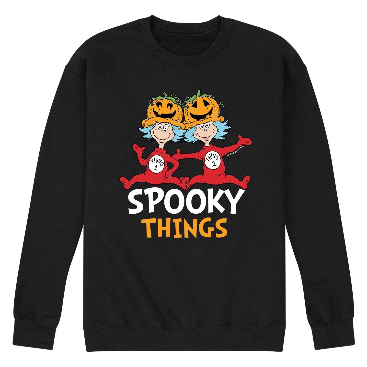 

Мужской свитшот Dr. Seuss Spooky Things Licensed Character