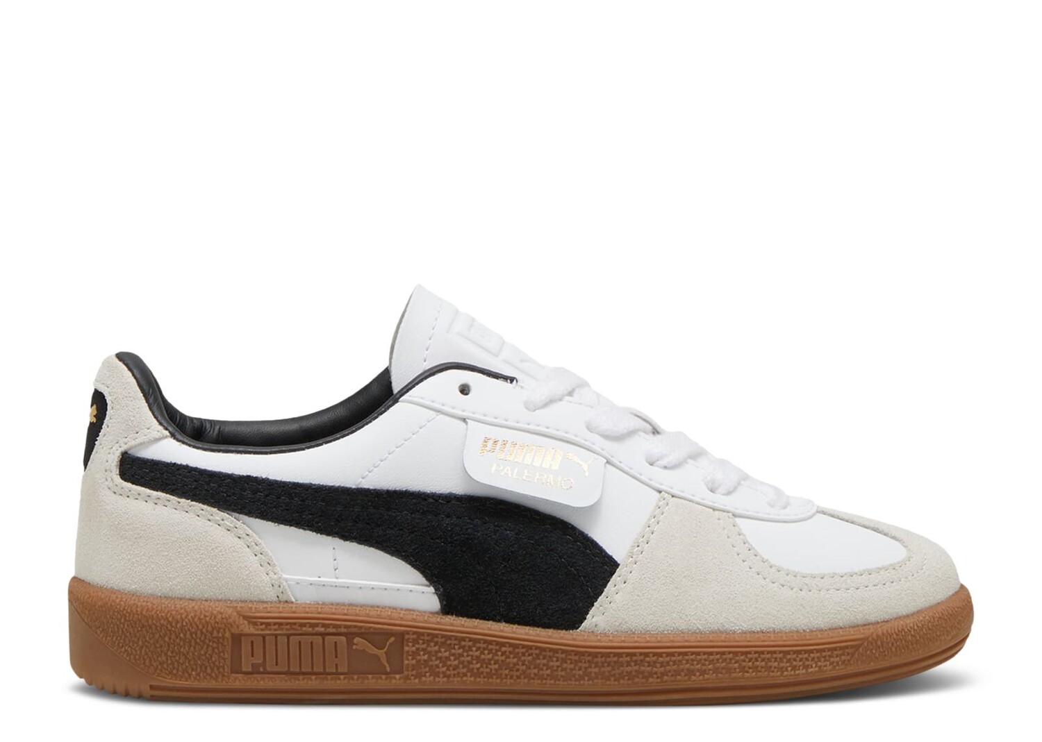 Кроссовки Puma Palermo Leather Big Kid 'White Black Gum', белый