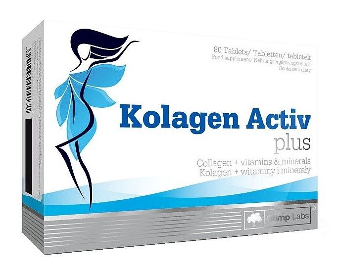 Подготовка волос, кожи и ногтей Olimp Kolagen Activ Plus, 80 op. olimp kolagen activ plus 80 таблеток леденцов со вкусом цитруса