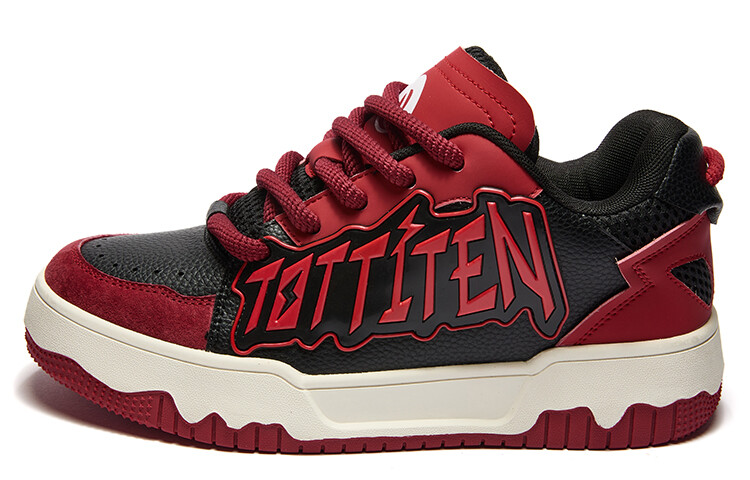 

Кроссовки TOTTITEN Skateboarding Shoes Unisex Low-top, черный/белый