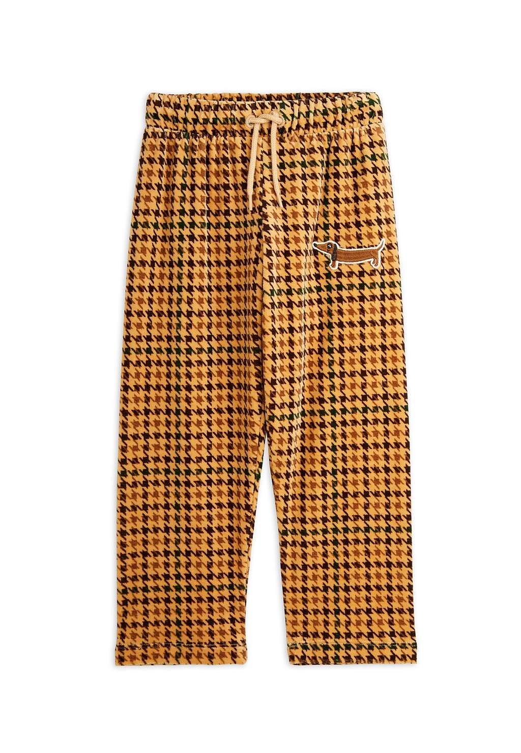 

Брюки DOG HOUNDSTOOTH TROUSERS UNISEX Mini Rodini, оранжевый
