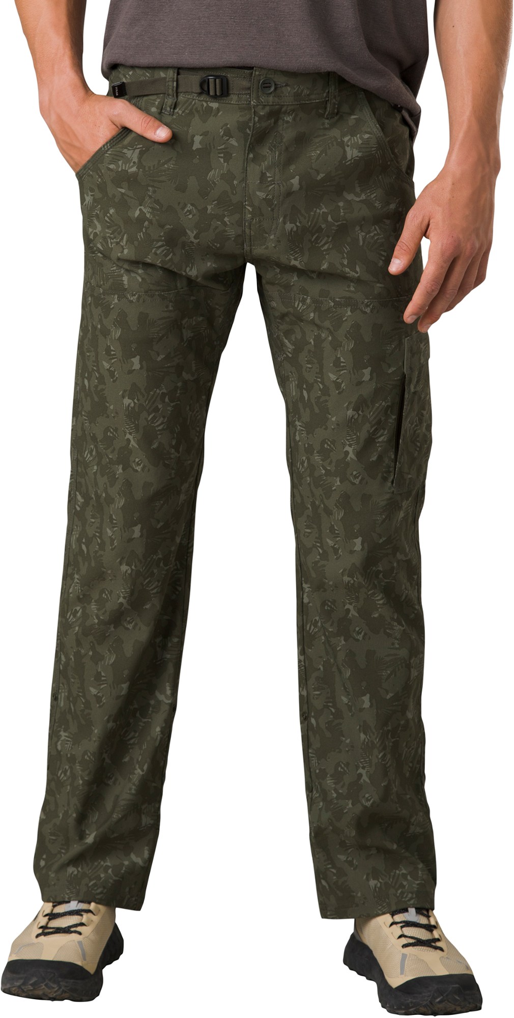 Брюки Stretch Zion II — мужские prAna, зеленый брюки prana stretch zion at pants цвет slate green