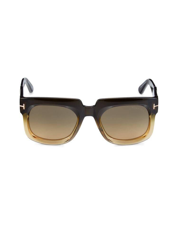

Прямоугольные солнцезащитные очки 53MM Tom Ford, цвет Black Brown