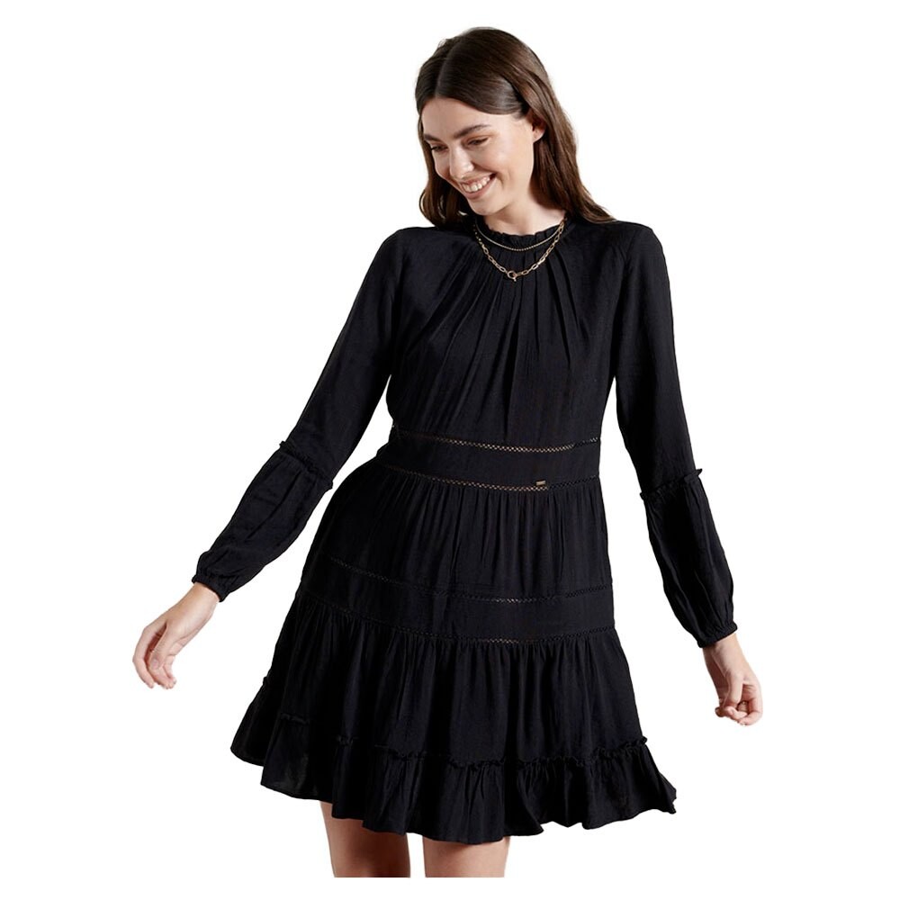 

Короткое платье Superdry Richelle, черный