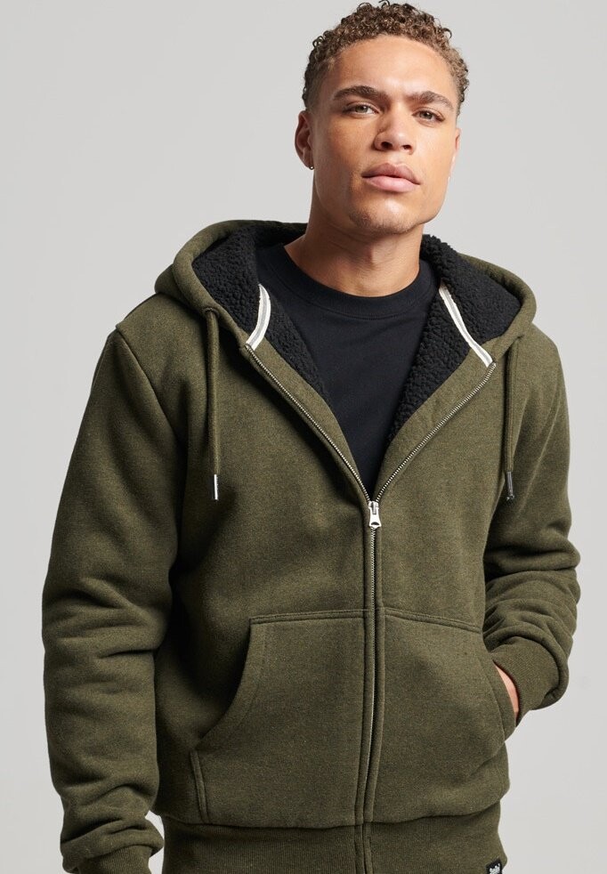 

Толстовка на молнии Superdry, Серый