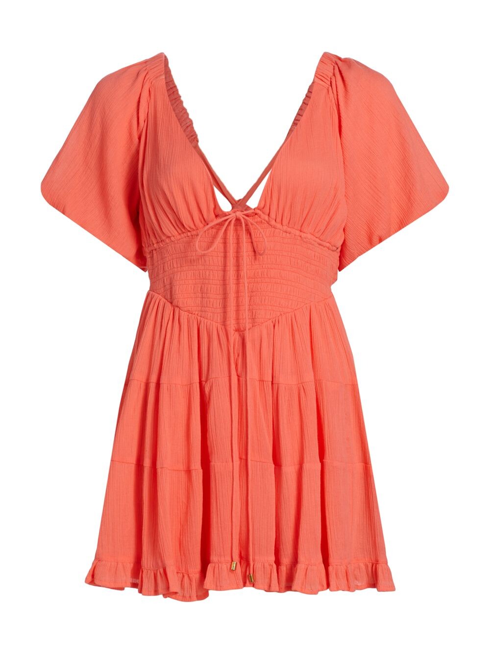 

Ярусное мини-платье Perfect Day из хлопка Free People