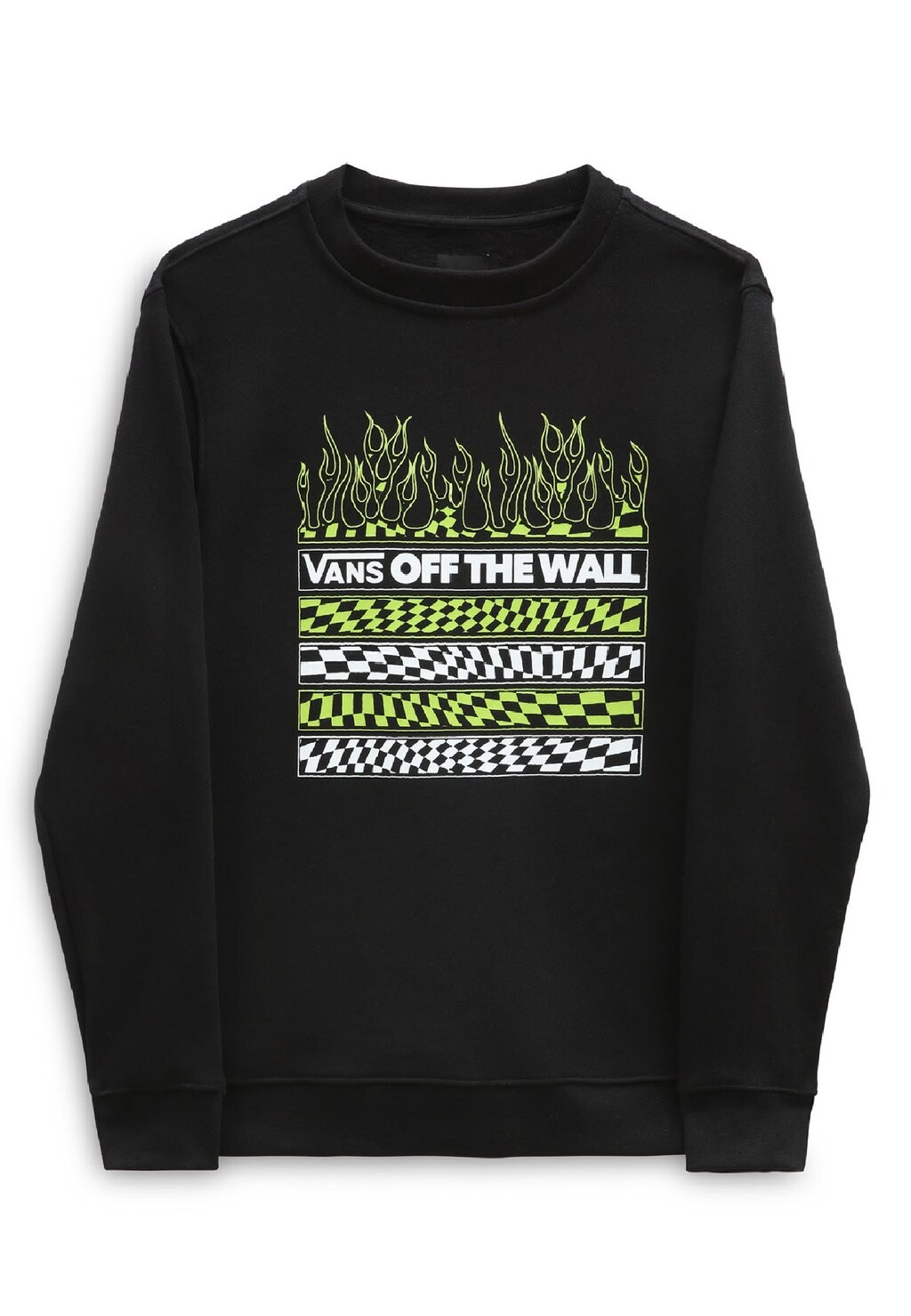 

Толстовка NEON FLAMES CREW Vans, цвет black