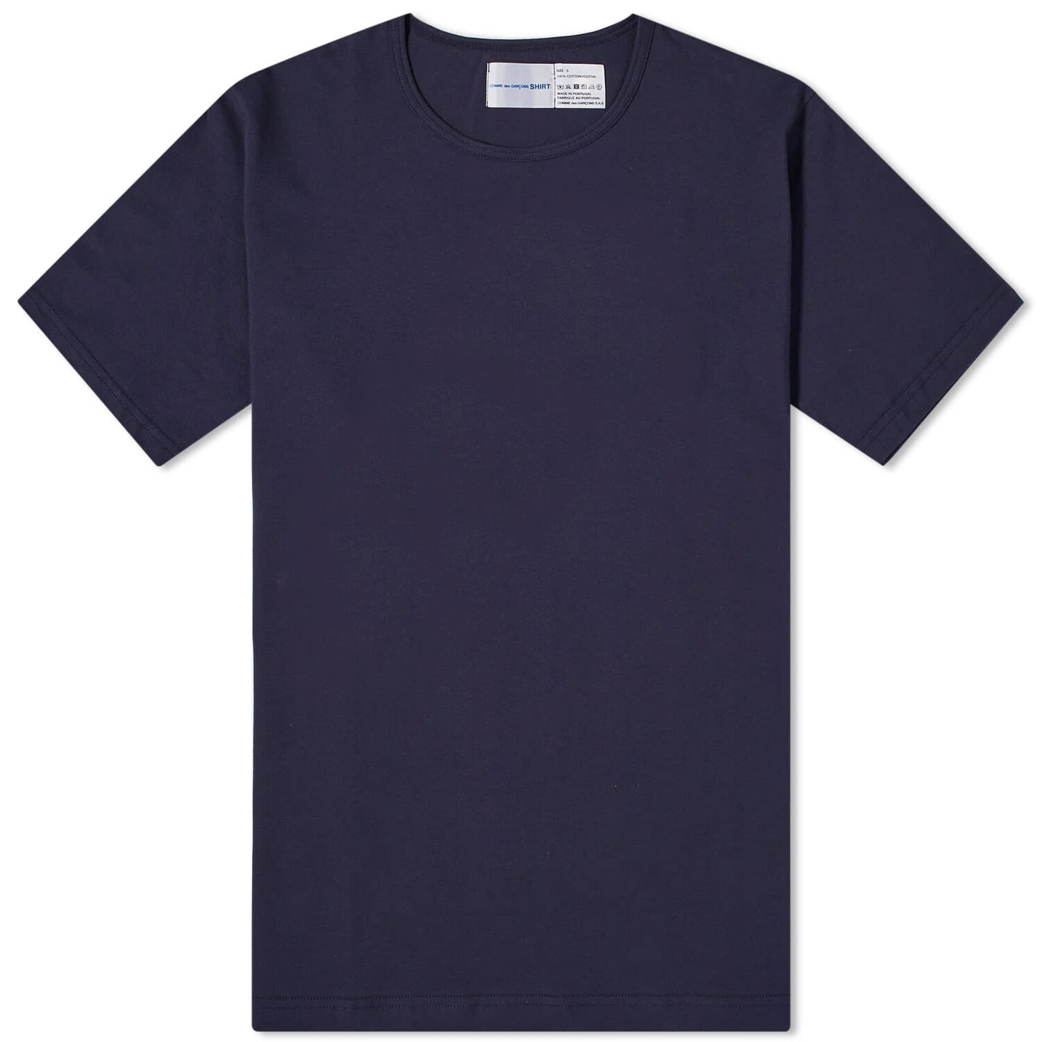 

Футболка Comme Des Garçons Shirt X Sunspel, темно-синий