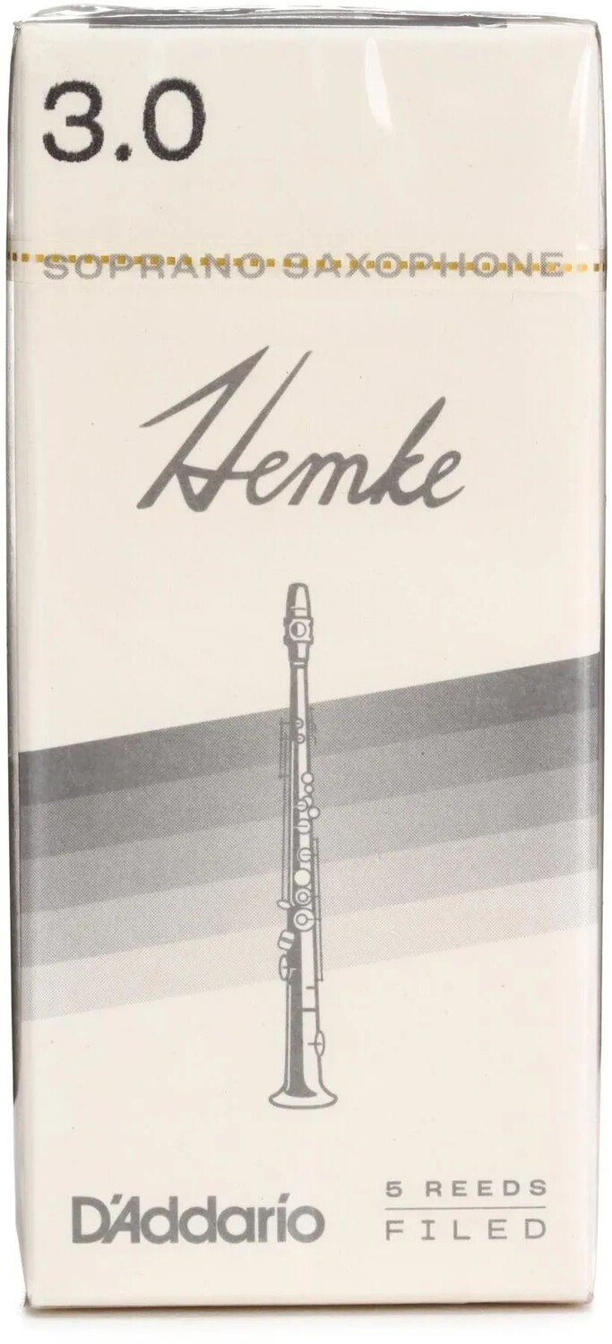 

D'Addario RHKP5SSX300 — трости для сопрано-саксофона Frederick L. Hemke — 3,0 (5 шт.)