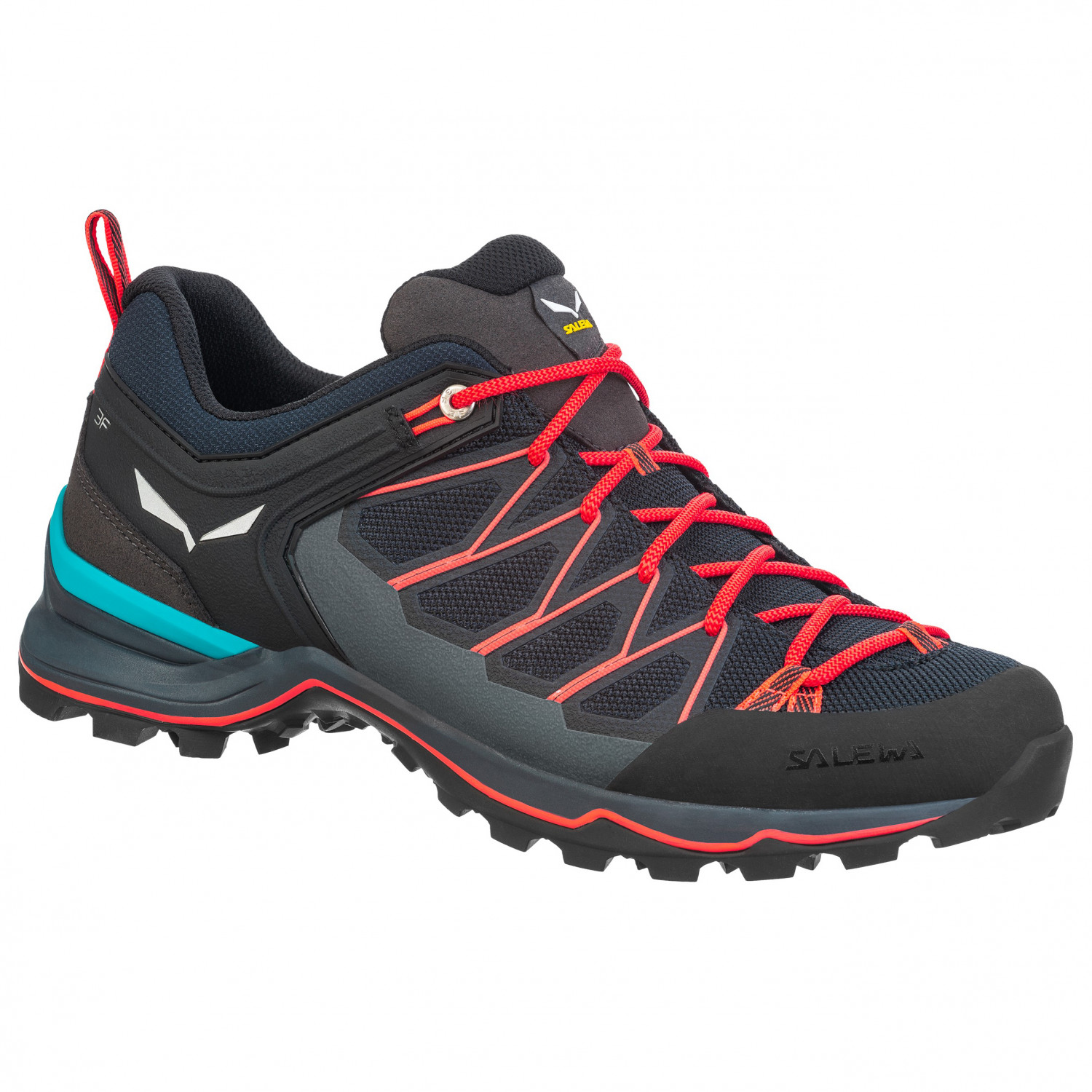 Мультиспортивная обувь Salewa Women's Mountain Trainer Lite, цвет Premium Navy/Fluo Coral