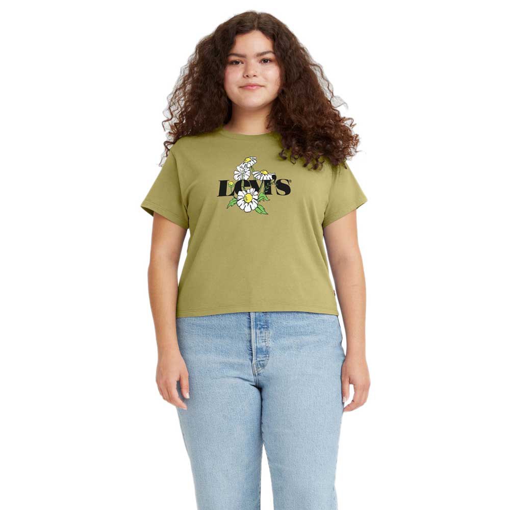 блуза levi´s flora mockneck зеленый Футболка Levi´s Graphic Varsity, зеленый