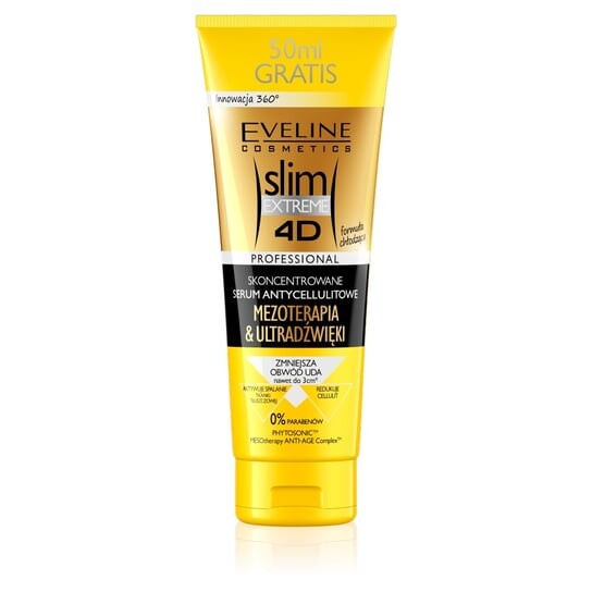 

Антицеллюлитная сыворотка «Мезотерапия и ультразвук», 250мл Eveline Cosmetics, Slim Extreme 4D