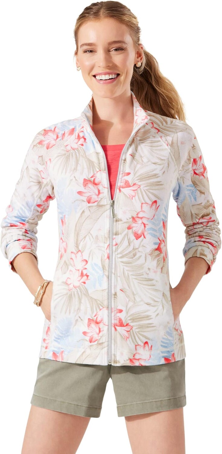 

Куртка Aruba Delicate Flora Full Zip Tommy Bahama, белый
