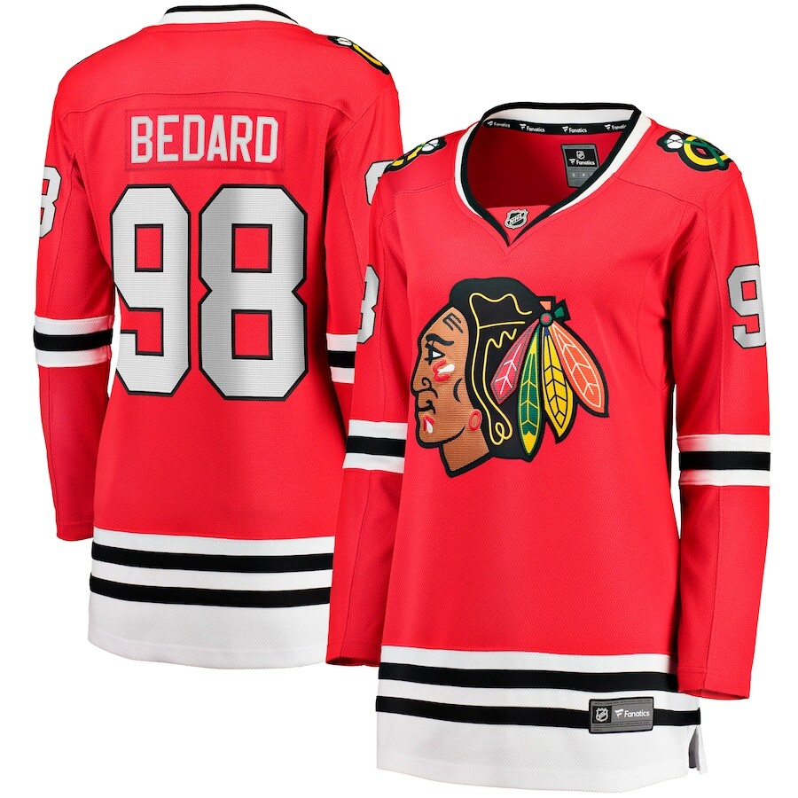 

Джерси Fanatics Branded Chicago Blackhawks, красный