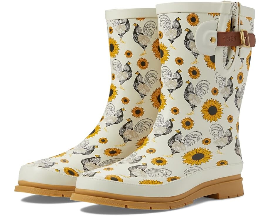 

Ботинки Western Chief Waterproof Mid Rain Boot, цвет Rooster Rise