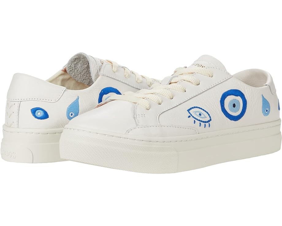 

Кроссовки Soludos Evil Eye Ibiza Sneaker, белый