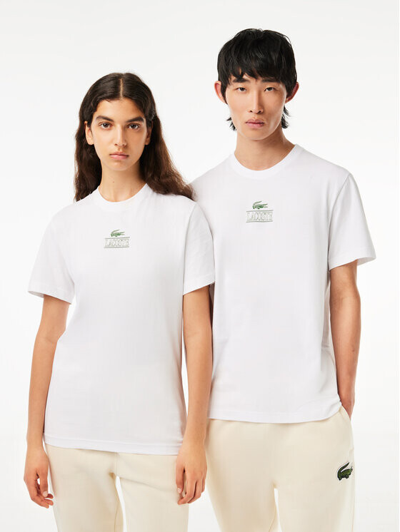

Футболка стандартного кроя Lacoste, белый