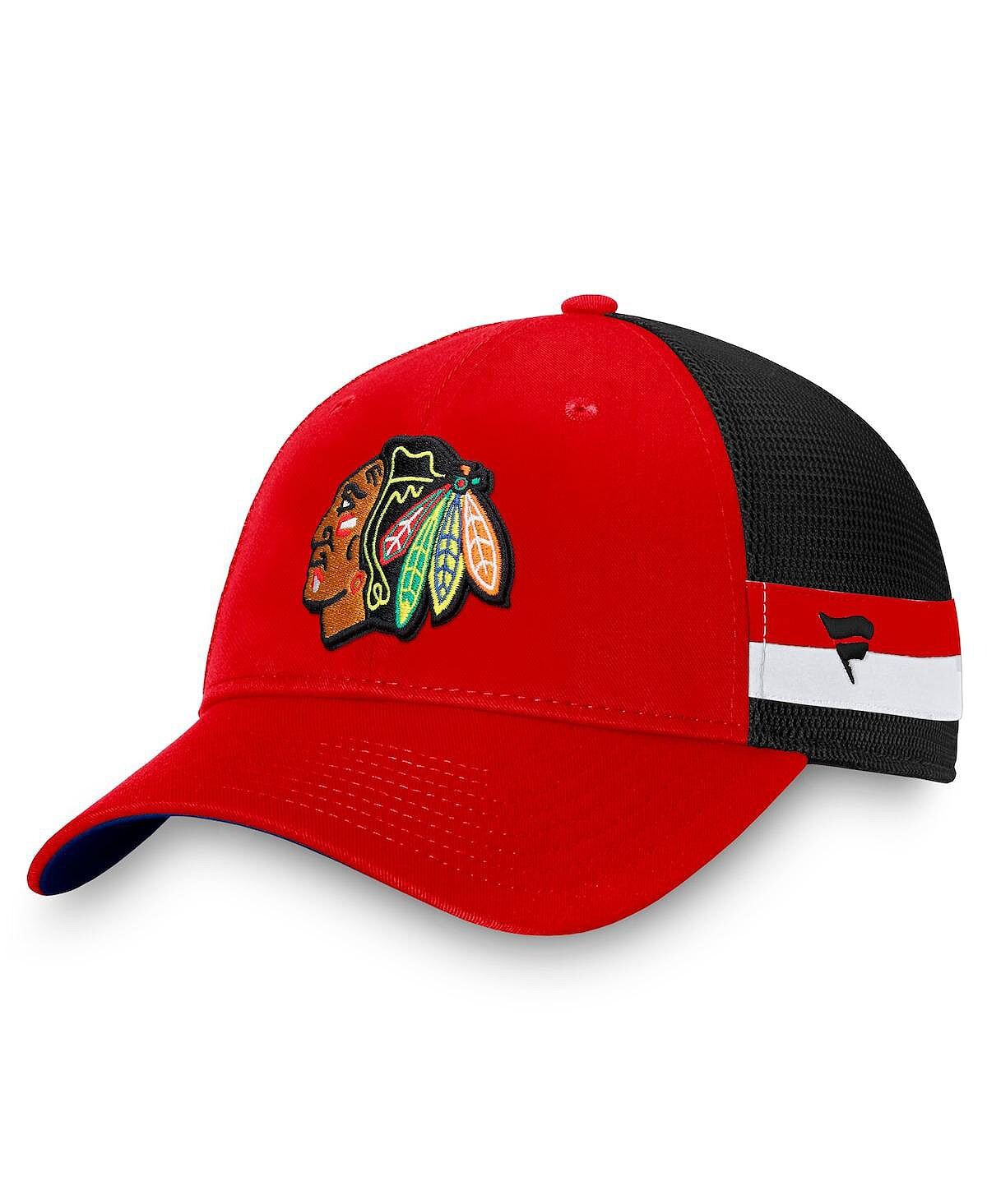 

Мужская красно-черная фирменная регулируемая кепка Chicago Blackhawks Special Edition 2.0 Snapback Fanatics