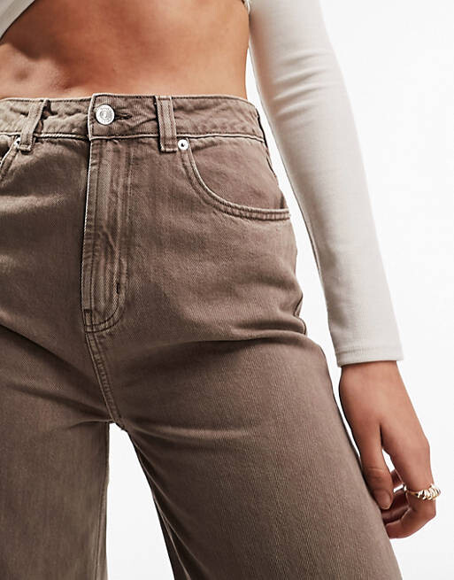

Коричневые джинсы ASOS DESIGN Tall