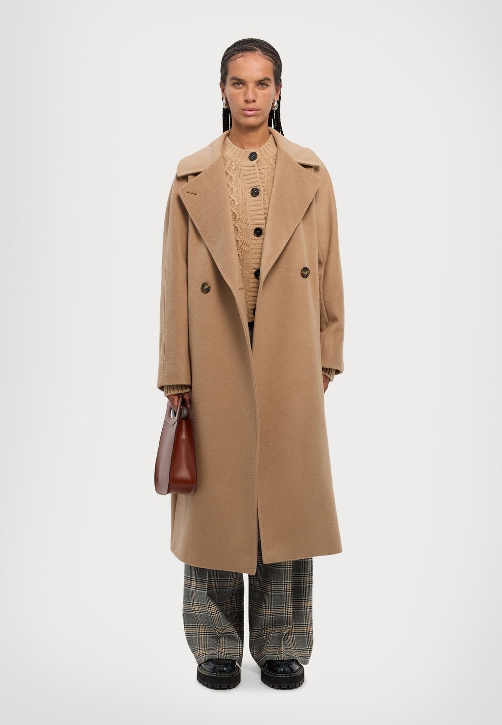 

Тканевые брюки KATANA WEEKEND MaxMara, черный