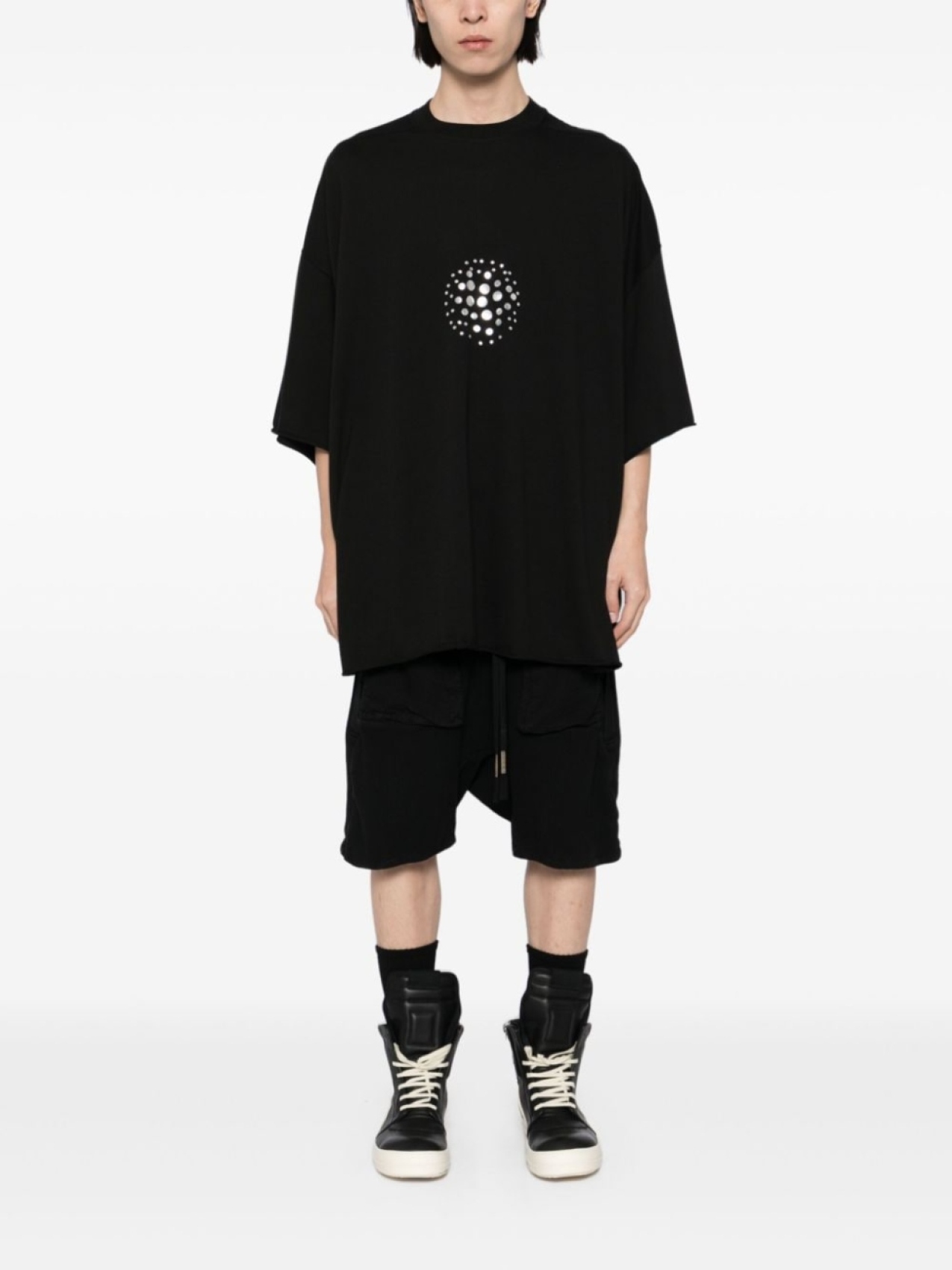 

Rick Owens футболка Porterville, черный