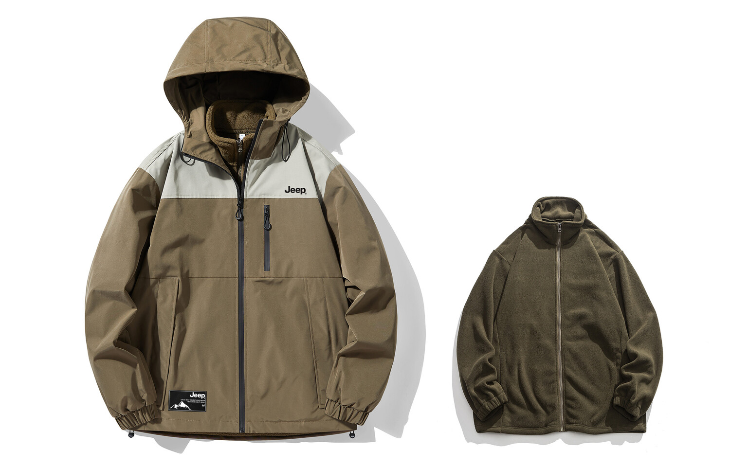

Куртка унисекс Jeep, цвет Beige (3-in-1)