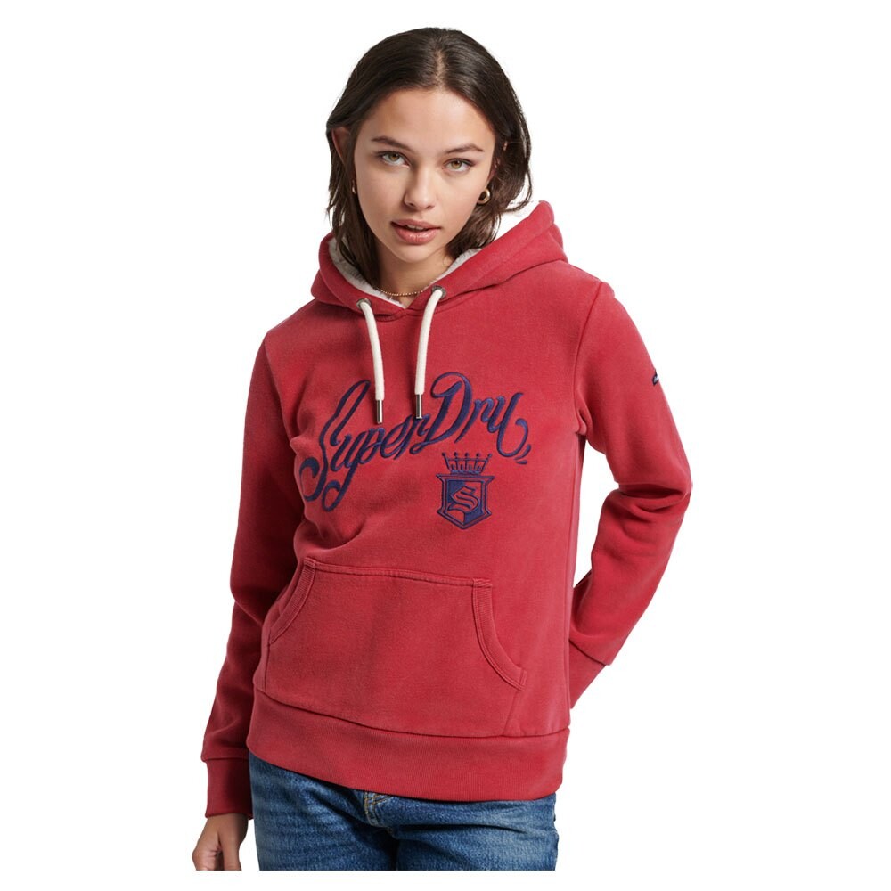 

Худи Superdry Vintage Pride & Craft, красный