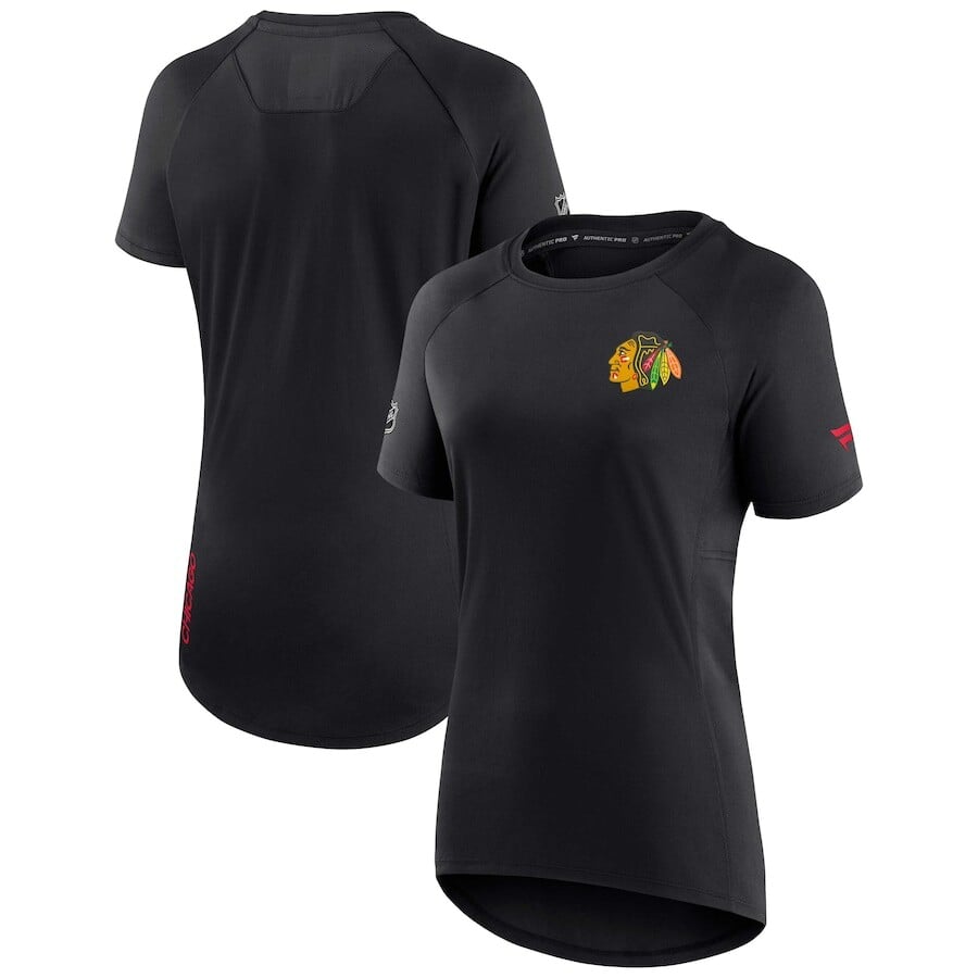 

Футболка с коротким рукавом Fanatics Branded Chicago Blackhawks, черный