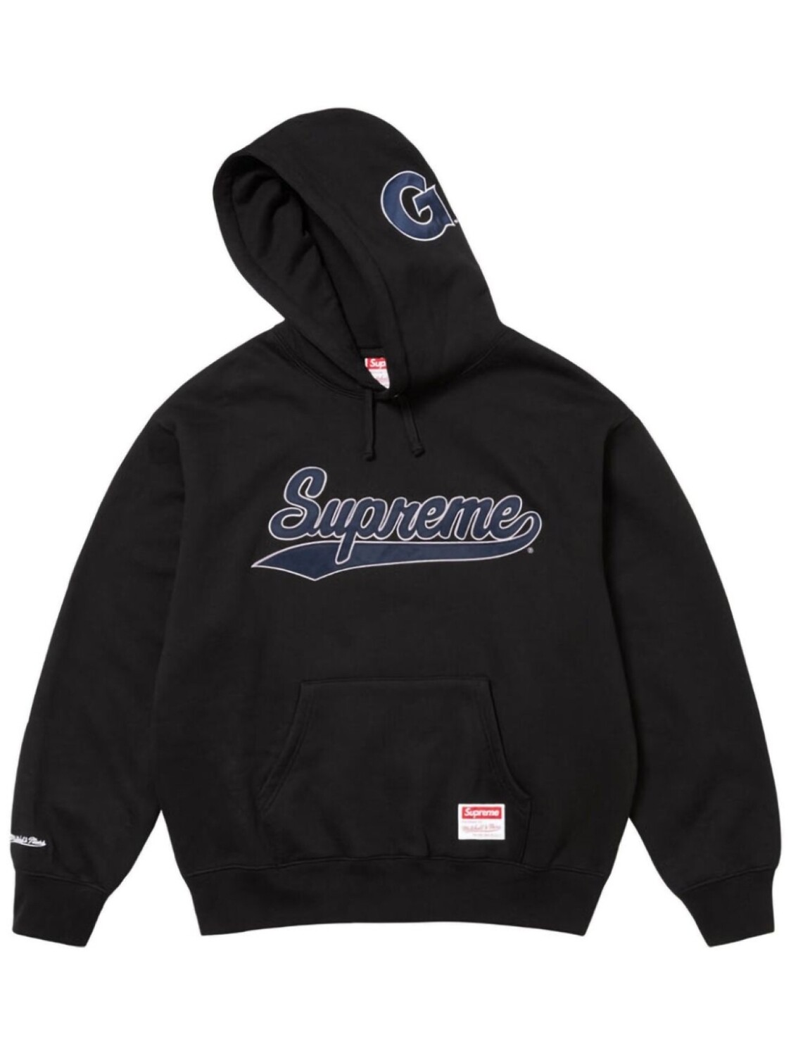 

Худи Mitchell & Ness NCAA University of Georgia Supreme, черный