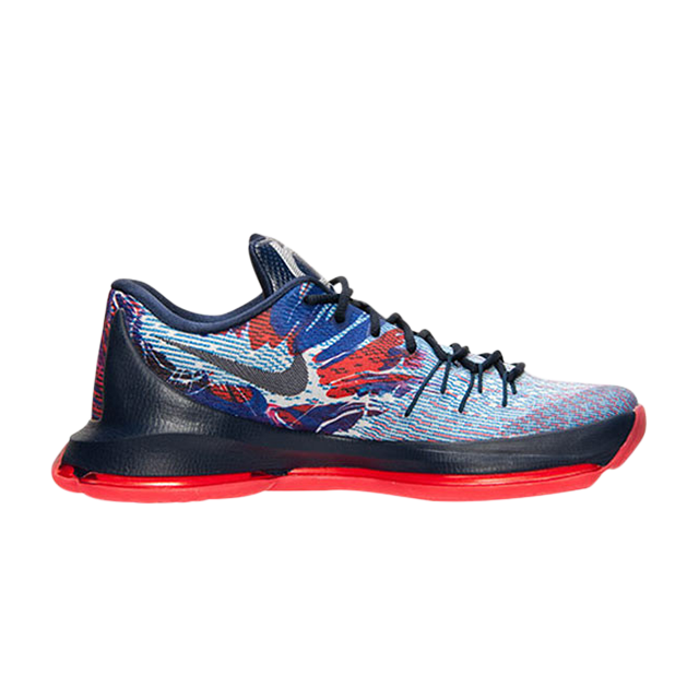 ford richard independence day Кроссовки Nike KD 8 'Independence Day', белый