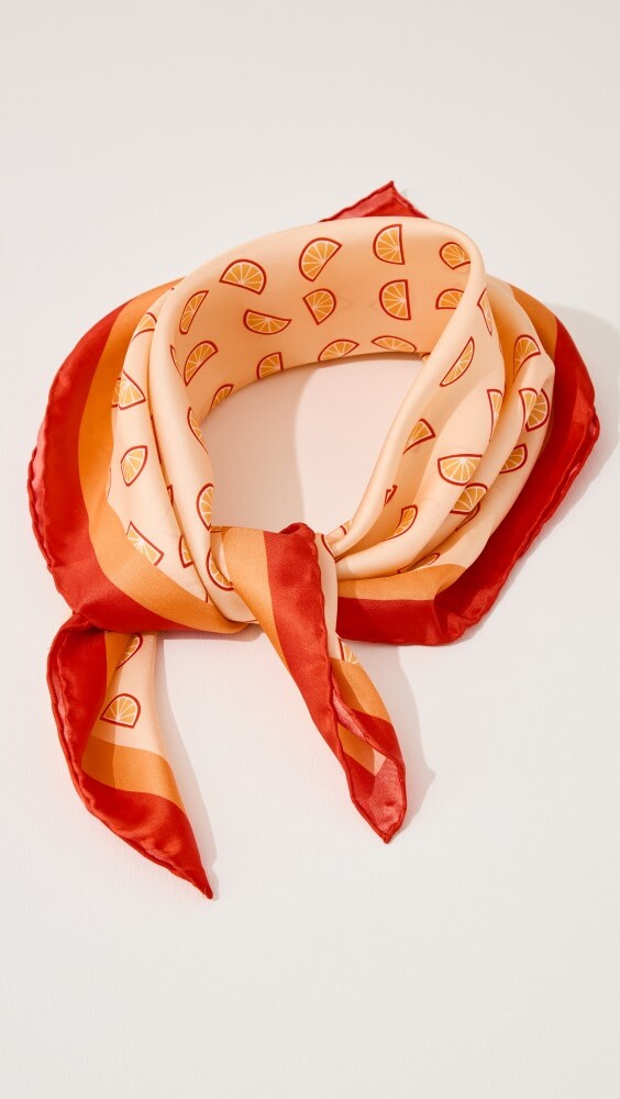 

Шарф KULE The Orange Slice Mischa, оранжевый
