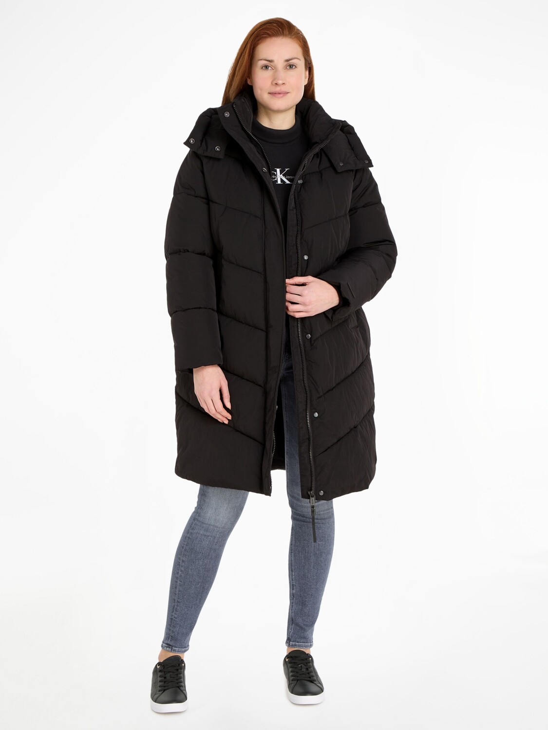 

Пуховик Calvin Klein Modern, черный