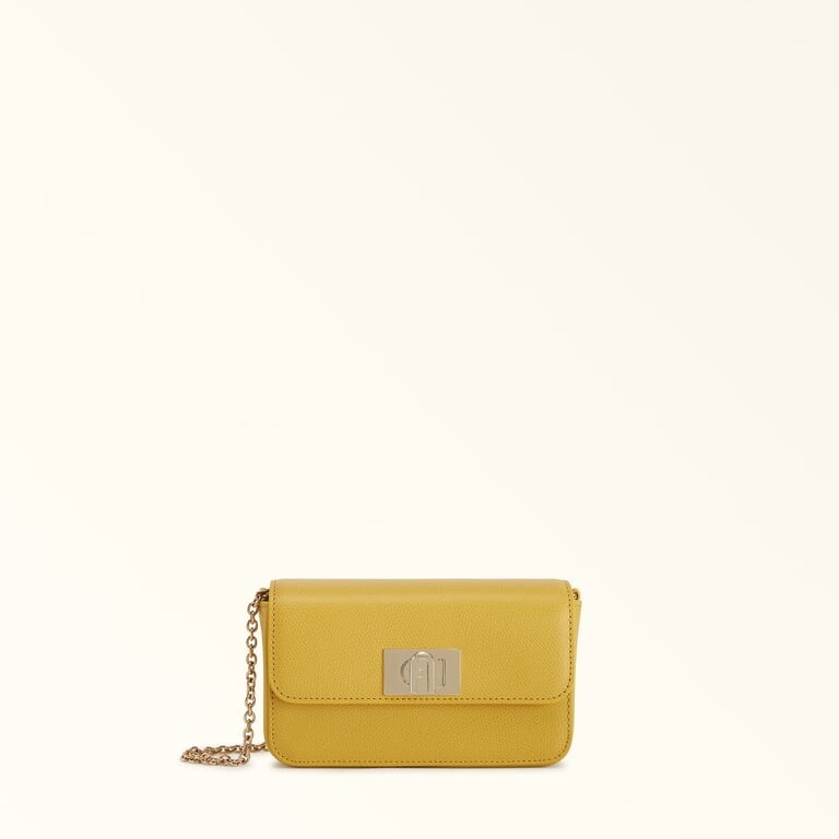 Сумка женская кроссбоди Furla 1927 MINI, желтый