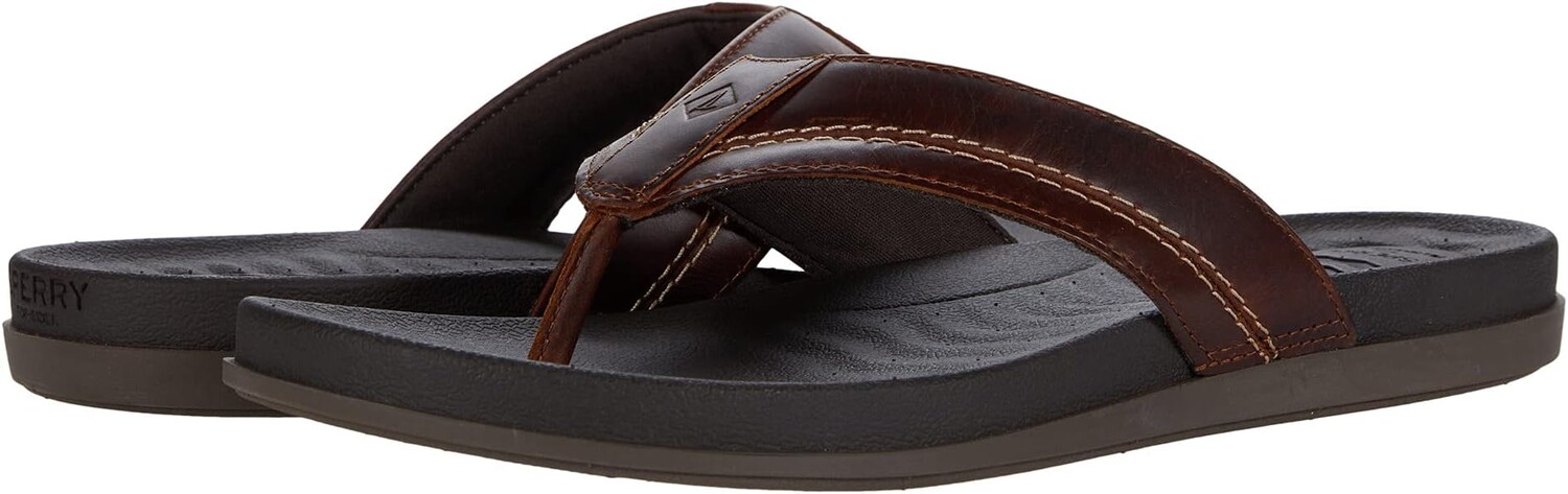 

Шлепанцы Plushwave Thong Sperry, коричневый