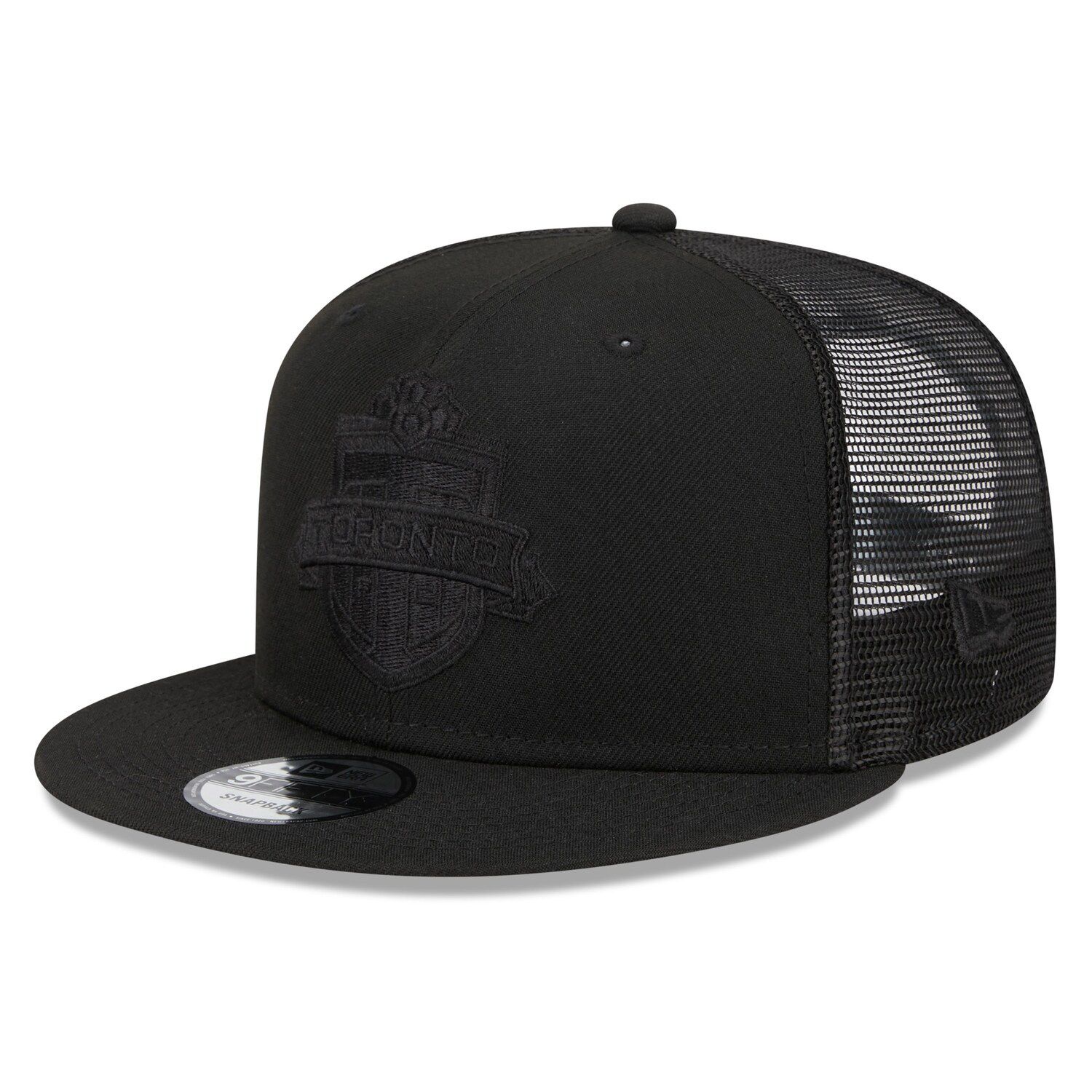 кепка specialized new era 9fifty snapback s logo hat light grey Мужская кепка New Era Black Toronto FC Logo Classic 9FIFTY Trucker Snapback Hat