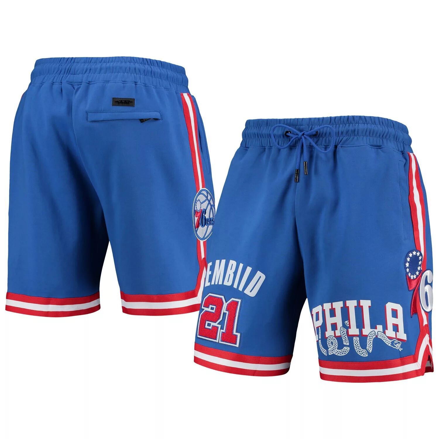 

Мужские шорты Pro Standard Joel Embiid Royal Philadelphia 76ers Team Player