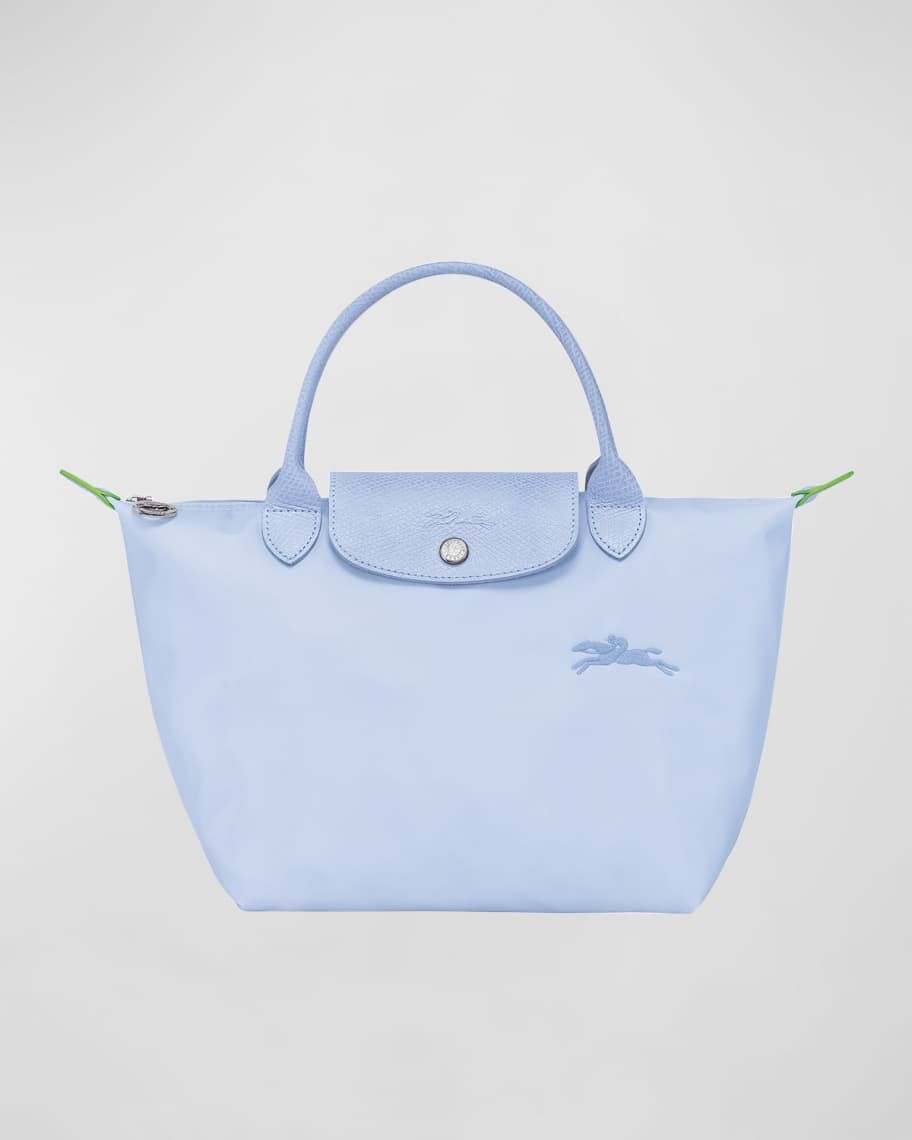 

Маленькая зеленая сумка с ручкой сверху Le Pliage Longchamp