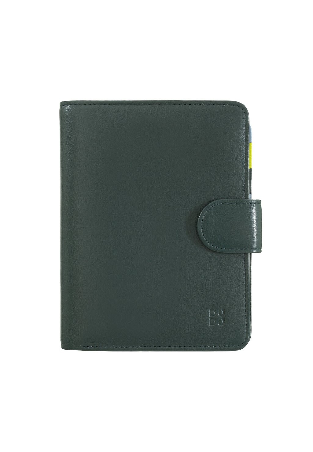 

Кошелек RFID BLOCKING COLOURED DESIGN WITH ZIPPER COIN POCKET SNAP CLOSURE CREDIT CARD HOLDERS DUDU, темно-зеленый