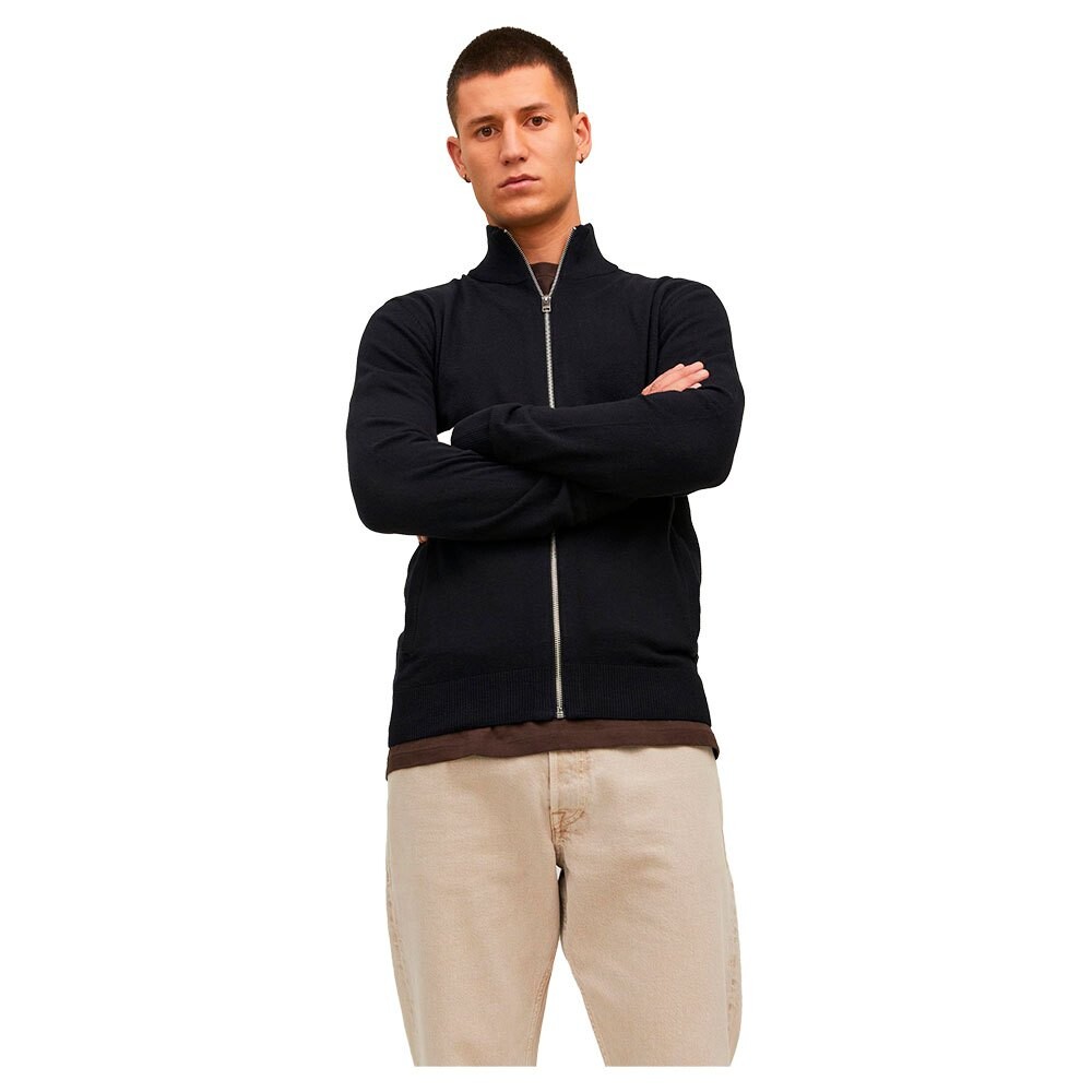 

Свитер Jack & Jones Emil Full Zip, черный