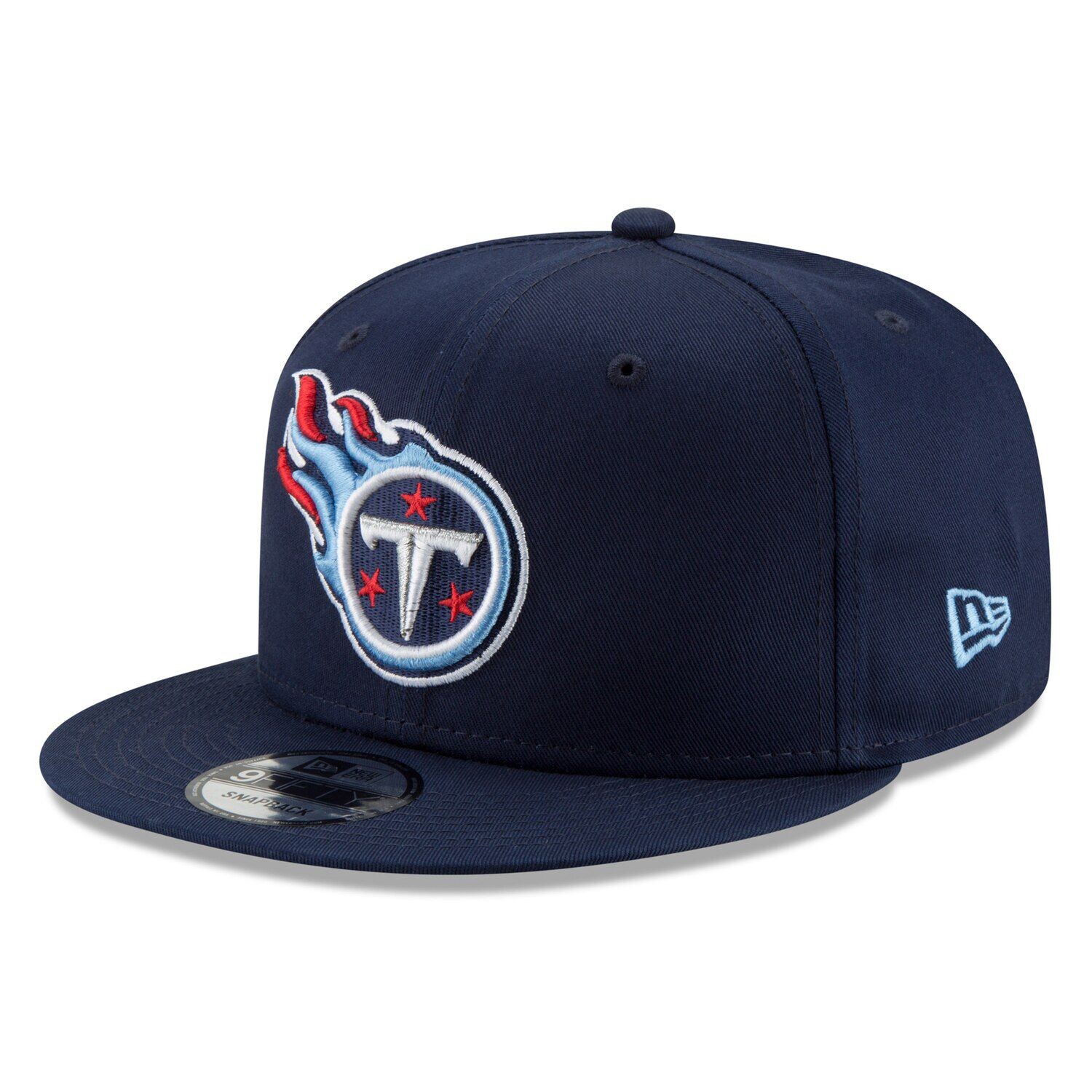 

Мужская регулируемая шляпа Snapback New Era Navy Tennessee Titans Basic 9FIFTY