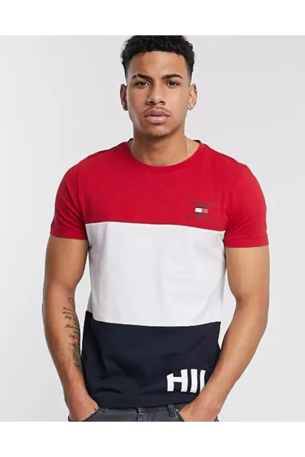 Футболка колор блок Tommy Hilfiger