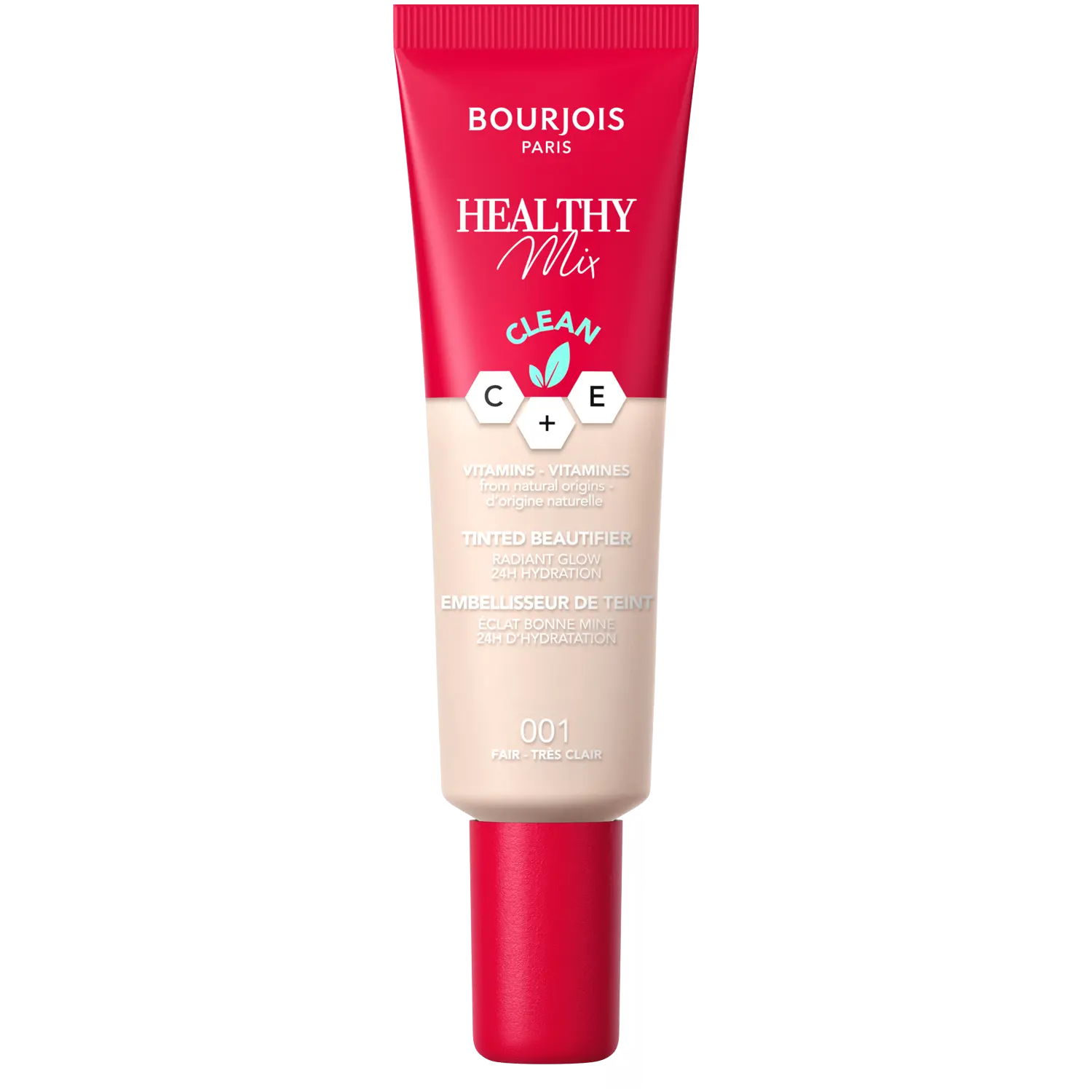 

Увлажняющий тонизирующий крем для лица 1 Bourjois Healthy Mix Tinted Beautifier, 30 мл