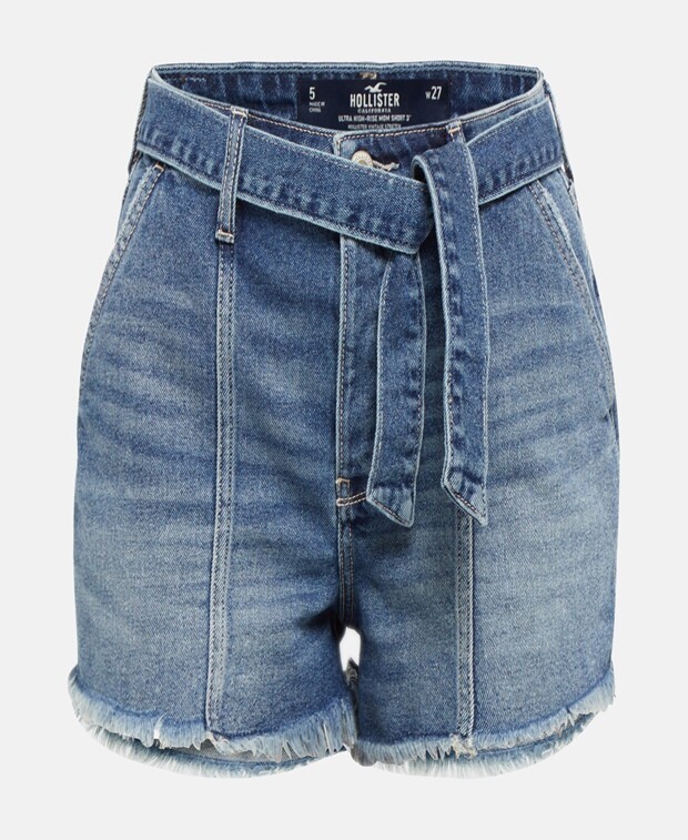 

Джинсовые шорты Hollister, синий