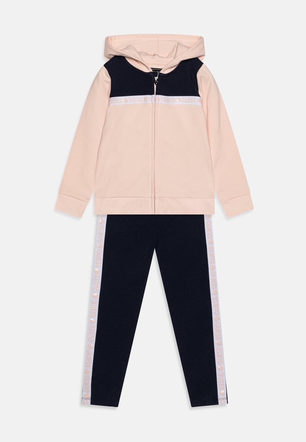 

Спортивный костюм TODDLER ACTIVE ZIP SET Guess, цвет roze/multi-coloured